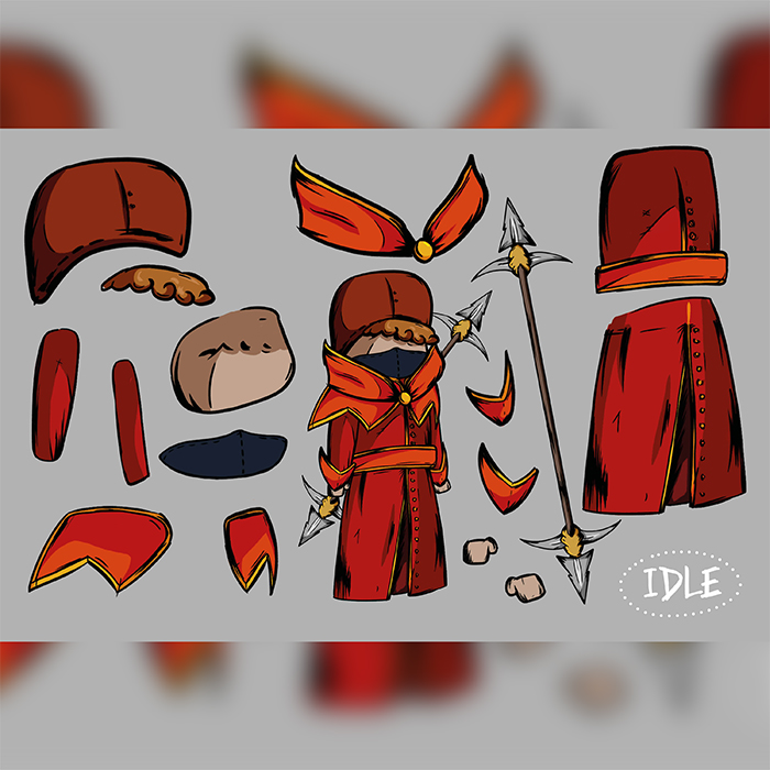 Game sprite personaggio